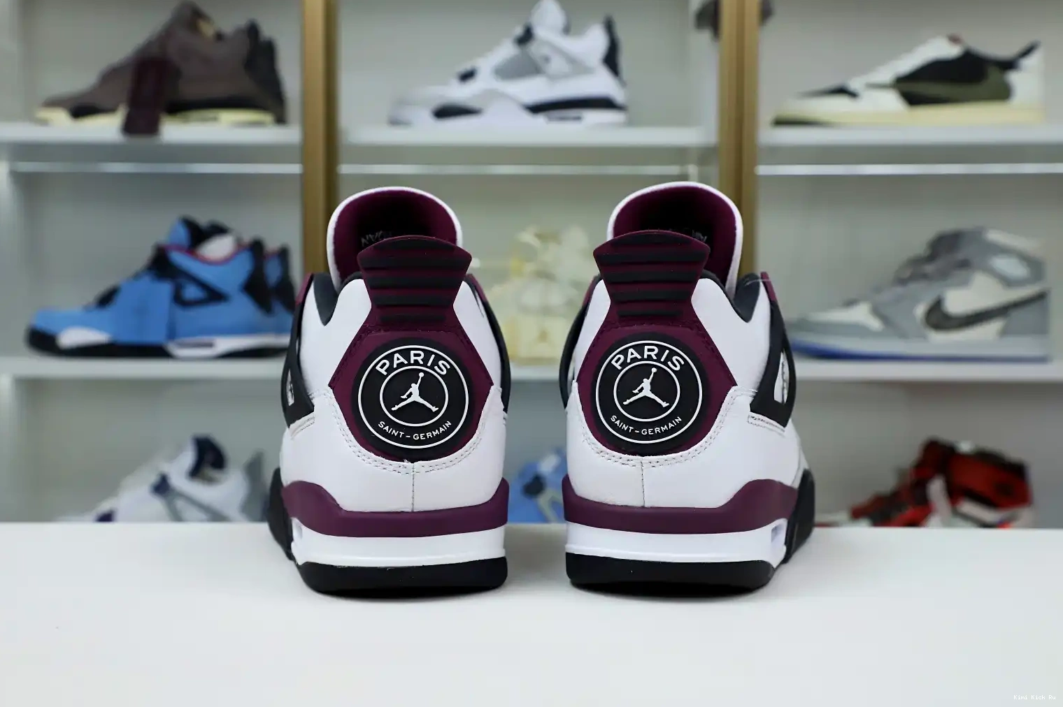 'BORDEAUX' JORDAN PARIS JORDAN AIR 4 RETRO Kimikick AIR SAINT-GERMAIN X 0801
